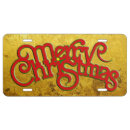 Search for merry christmas license plates Xmas