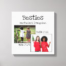 Search for best friend canvas prints Typography
