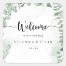 Search for welcome to our wedding stickers For her
