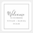 Search for welcome to our wedding stickers Bride
