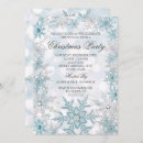 Search for blue and silver christmas invitations Party