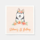 Search for white siberian husky Floral