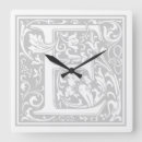 Search for alphabet clocks Letter