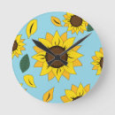 Search for sunflower clocks Housewarming