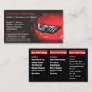 Search for auto parts business cards Motor vehicles