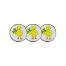 Search for shamrock golf ball markers Green