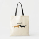 Search for dachshund tote bags Dachsund