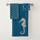 Search for seahorse bath towels Turquoise