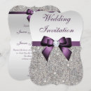 Search for diamond wedding invitations Classy bling sparkle jewels