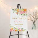 Search for floral welcome signs Pink