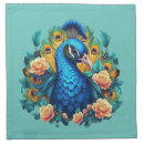 Search for peacock napkins Feather