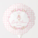 Search for pink gingham balloons Whimsical