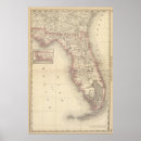 Search for map of florida posters Color
