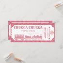 Search for chugga chugga two two invitations Red