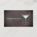 Search for club business cards cocktail