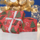 Search for country christmas wrapping paper Cowgirl