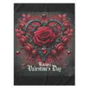 Search for red rose tablecloths Gothic