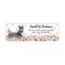 Search for scottie dog return address labels Scotty