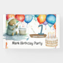 Search for birthday fishing banners Boy