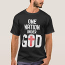 Search for one nation under god tshirts Religion