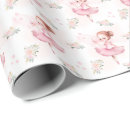 Search for ballerina wrapping paper Watercolor
