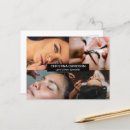 Search for makeup artist cards Lashes