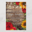 Search for red rose funeral invitations Rustic