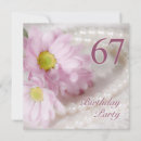 Search for 67th birthday invitations Party