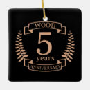 Search for 5 year anniversary ornaments Fifth