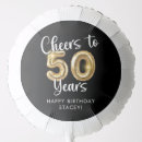 Search for 50th birthday balloons Modern