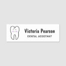 Search for tooth name tags Dental assistant