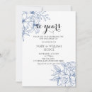 Search for surprise wedding anniversary invitations Floral