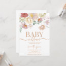 Search for pink and brown baby shower invitations Baby in bloom