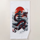 Search for dragon beach towels Red