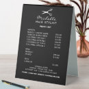 Search for hairdresser price lists Hairstylist