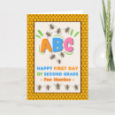 Search for first day of school cards Encouragement