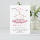 Search for ballerina thank you cards Baby shower