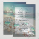 Search for sea glass invitations Ocean