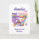 Search for 7th birthday cards Rainbow