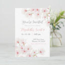 Search for cherry blossom sweet 16 invitations Pink