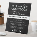 Search for audio guestbook wedding signs Elegant