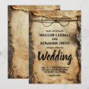 Search for parchment invitations Rustic