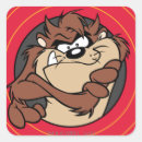 Search for looney tunes logo stickers Tasmanian devil