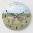 Search for safari clocks Zebra