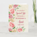 Search for happy aunt day cards Sentimental