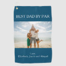 Search for fathers day golf towels Dad birthday