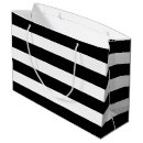 Search for black and white striped gift bags Modern