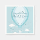 Search for hot air balloon napkins Vintage