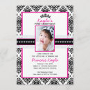 Search for hot pink black white invitations Diva