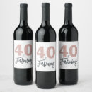 Search for fabulous champagne 40th birthday gifts Fortieth